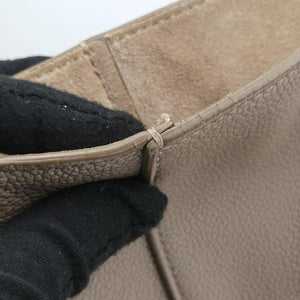 Pre-owned Celine Sangle Bucket Small Brown Leather shoulderbag | stylenewstar