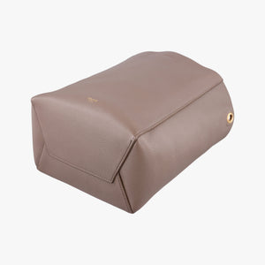 Pre-owned Celine Sangle Bucket Small Brown Leather shoulderbag | stylenewstar