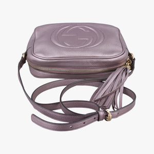 Secondhand Gucci Soho Purple Leather 308364 shoulderbag | stylenewstar
