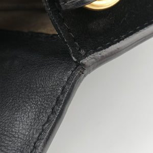 Pre-owned Chloe Bracelet Nile Black Leather handbag | stylenewstar
