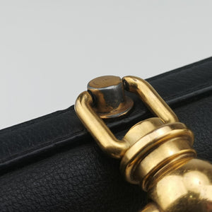 Pre-owned Chloe Bracelet Nile Black Leather handbag | stylenewstar