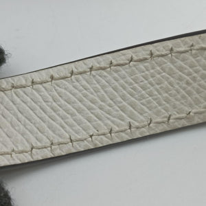 Pre-owned Christian Dior Saddle White Leather shoulderbag | stylenewstar