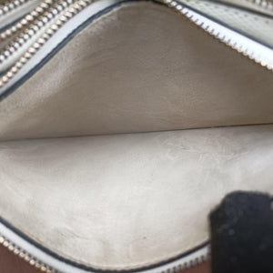 Pre-owned Christian Dior Saddle White Leather shoulderbag | stylenewstar