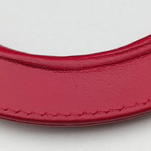 Pre-owned Christian Dior Lady Dior Red lambskin shoulderbag | stylenewstar