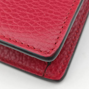 Pre-owned Gucci Dionysus Red Leather 476432 shoulderbag | stylenewstar