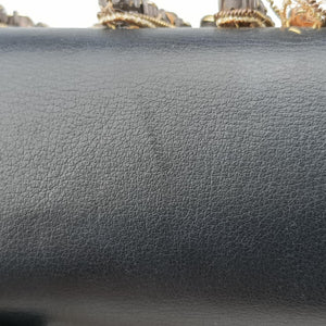 Pre-owned Gucci Padlock Black×Red×Golden Leather 432182 shoulderbag | stylenewstar