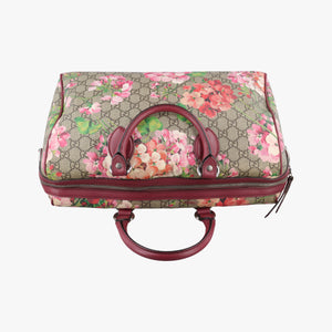 Pre-owned Gucci GG SUPREME BOSTON beige×Multicolour PVC coated canvas×Leather 409527 shoulderbag | stylenewstar