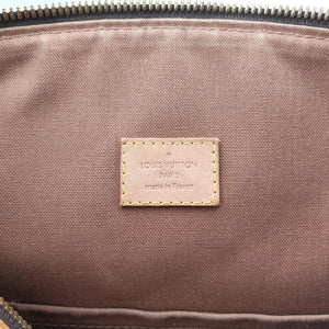 Pre-owned Louis Vuitton Lockit Horizontal Brown Monogram Canvas M40104 handbag | stylenewstar