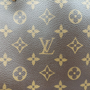 Pre-owned Louis Vuitton Lockit Horizontal Brown Monogram Canvas M40104 handbag | stylenewstar
