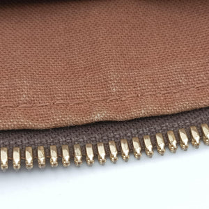 Pre-owned Louis Vuitton Lockit Horizontal Brown Monogram Canvas M40104 handbag | stylenewstar