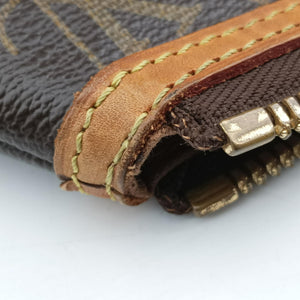 Pre-owned Louis Vuitton Lockit Horizontal Brown Monogram Canvas M40104 handbag | stylenewstar