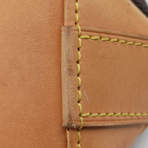 Pre-owned Louis Vuitton Lockit Horizontal Brown Monogram Canvas M40104 handbag | stylenewstar