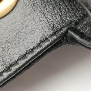 Secondhand Gucci GG Marmont Black×multicolor velour 443496 shoulderbag | stylenewstar