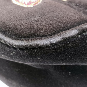 Secondhand Gucci GG Marmont Black×multicolor velour 443496 shoulderbag | stylenewstar