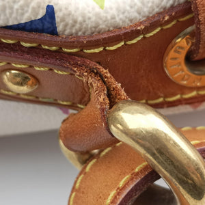 Vintage Louis Vuitton Petit NOe white Monogram Multicolor M42229 shoulderbag | stylenewstar