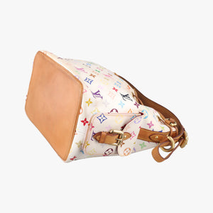 Vintage Louis Vuitton Petit NOe white Monogram Multicolor M42229 shoulderbag | stylenewstar