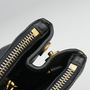 Vintage Prada Galleria Black SAFFIANO Leather BN2274 shoulderbag | stylenewstar