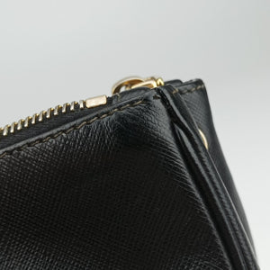 Vintage Prada Galleria Black SAFFIANO Leather BN2274 shoulderbag | stylenewstar