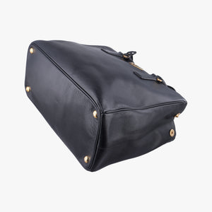 Vintage Prada Galleria Black SAFFIANO Leather BN2274 shoulderbag | stylenewstar