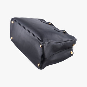 Vintage Prada Galleria Black SAFFIANO Leather BN2274 shoulderbag | stylenewstar