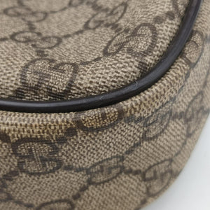 Pre-owned Gucci Diamante Brown PVC coated canvas 208463 handbag | stylenewstar