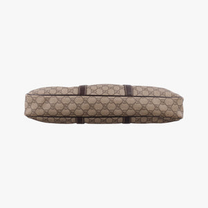 Pre-owned Gucci Diamante Brown PVC coated canvas 208463 handbag | stylenewstar