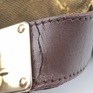 Pre-owned Fendi Zucca Print Brown canvas handbag | stylenewstar