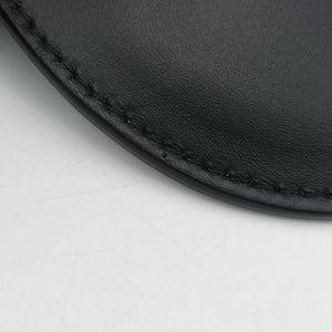 Pre-owned Christian Dior saddle Black leather bum bag/waist bag | stylenewstar