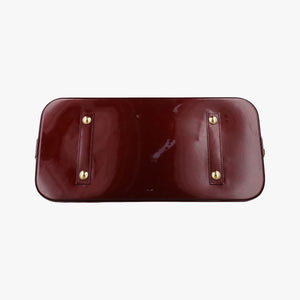 Pre-owned Louis Vuitton Alma GM Amarante Vernis M93595 handbag | stylenewstar