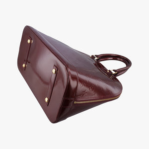 Pre-owned Louis Vuitton Alma GM Amarante Vernis M93595 handbag | stylenewstar