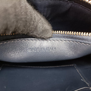 Vintage Christian Dior Saddle Navy×Gray jacquard bum bag/waist bag | stylenewstar