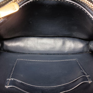 Vintage Christian Dior Saddle Navy×Gray jacquard bum bag/waist bag | stylenewstar