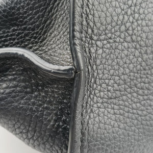 Pre-owned Gucci Bamboo Daily Black Leather 392013 shoulderbag | stylenewstar