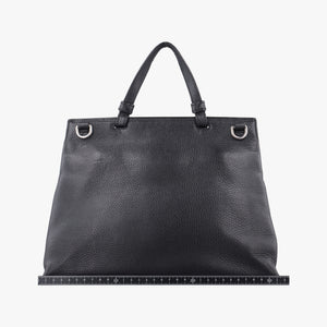 Pre-owned Gucci Bamboo Daily Black Leather 392013 shoulderbag | stylenewstar