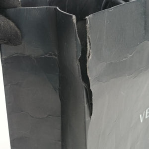 Secondhand VERSACE Virtus Black Leather shoulderbag | stylenewstar