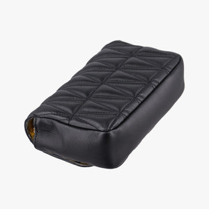 Secondhand VERSACE Virtus Black Leather shoulderbag | stylenewstar