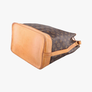 Pre-owned Louis Vuitton Noe Brown Monogram Canvas M42224 shoulderbag | stylenewstar