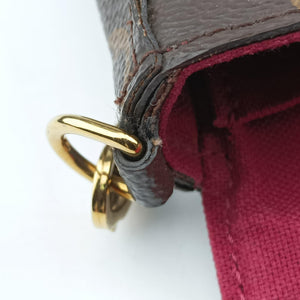 Pre-owned Louis Vuitton Pochette Felicie Brown Monogram Canvas M61276 shoulderbag | stylenewstar