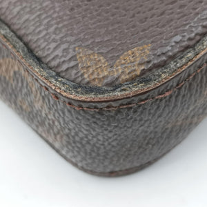 Pre-owned Louis Vuitton Pochette Felicie Brown Monogram Canvas M61276 shoulderbag | stylenewstar