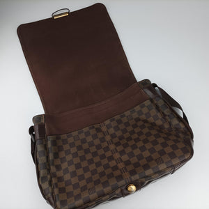 Pre-owned Louis Vuitton Bastille Messenger EBENE Damier Canvas N45258 shoulderbag | stylenewstar