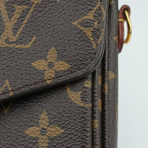 Vintage Louis Vuitton Pochette Metis MM Brown Monogram Canvas M44875 shoulderbag | stylenewstar