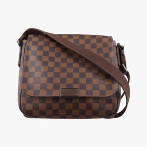 Secondhand Louis Vuitton DISTRICT PM EBENE Damier Canvas N41213 shoulderbag | stylenewstar