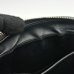 Pre-owned Prada Diagramme Black Leather 1BH083 shoulderbag | stylenewstar