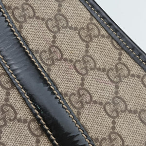 Secondhand Gucci New Jackie Brown PVC coated canvas × leather 203494 handbag | stylenewstar
