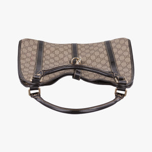Secondhand Gucci New Jackie Brown PVC coated canvas × leather 203494 handbag | stylenewstar