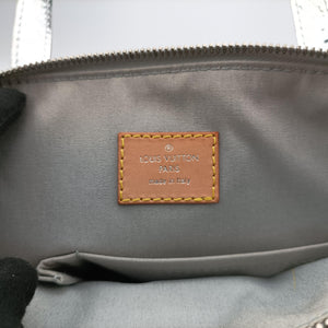 Pre-owned Louis Vuitton Bellevue PM Silver Monogram Miroir M95759 handbag | stylenewstar