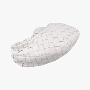 Pre-owned Bottega Veneta The Jodie White patent handbag | stylenewstar