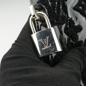 Secondhand Louis Vuitton Lockit Noir Vernis×Embroidery M40602 handbag | stylenewstar