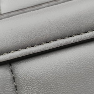 Pre-owned Gucci Horsebit Grey Leather 764339 shoulderbag | stylenewstar