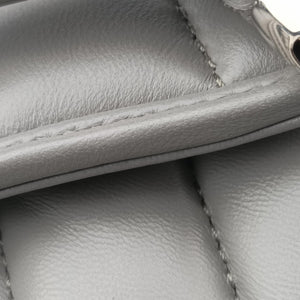 Pre-owned Gucci Horsebit Grey Leather 764339 shoulderbag | stylenewstar